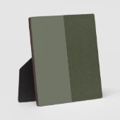 Aangepaste MOSS Green Event Display Plaque Fotoplaat (Voorkant)