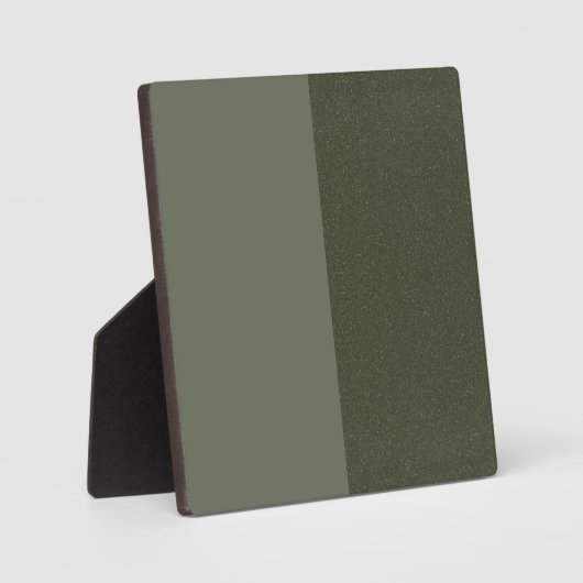 Aangepaste MOSS Green Event Display Plaque Fotoplaat (Voorkant)