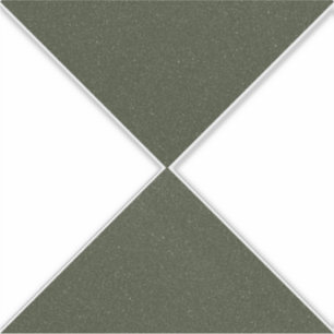Aangepaste Moss Green Hourglass Sticker