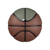 Aangepaste Moss-Green Mini Basketbal (Rechts)