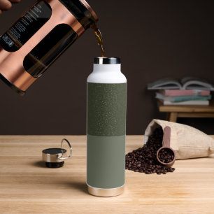 Aangepaste Moss Green Noise Effect Fles