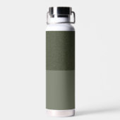 Aangepaste Moss Green Noise Effect Fles (Achterkant)