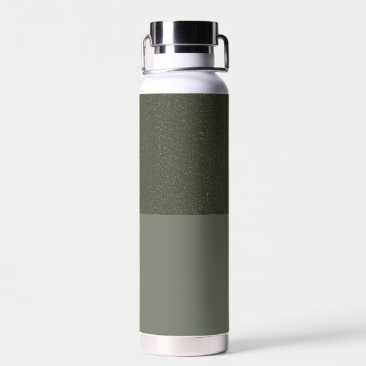 Aangepaste Moss Green Noise Effect Fles (Achterkant)