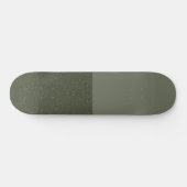 Aangepaste Moss Green Noise Skateboard Deck (Horizontaal)