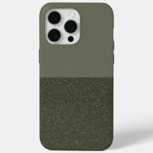 Aangepaste Moss Green Split iPhone Case