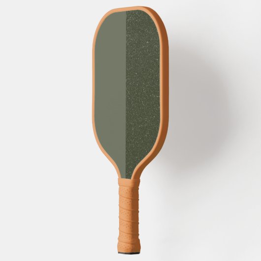 Aangepaste Moss Green Split Textuur Pickleball Pad Paddle (Links)