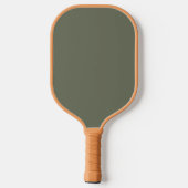 Aangepaste Moss Green Split Textuur Pickleball Pad Paddle (Achterkant)