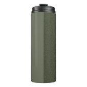 Aangepaste Moss Green Split Tumbler Thermosbeker (Voorkant)