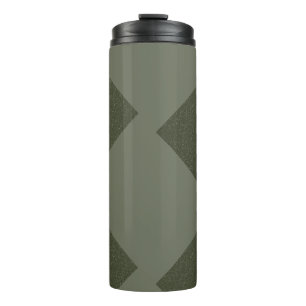 Aangepaste Moss Green Thermal Tumbler Thermosbeker
