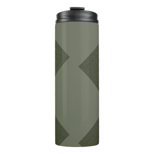 Aangepaste Moss Green Thermal Tumbler Thermosbeker (Voorkant)