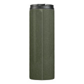 Aangepaste Moss Green Thermal Tumbler Thermosbeker (Achterkant)