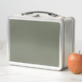 Aangepaste Moss Groene Metalen Lunchbox (In situ)