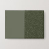 Aangepaste Moss Groene Naam Tag Button (Voorkant)