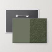Aangepaste Moss Groene Naam Tag Button (Voorkant / Achterkant)