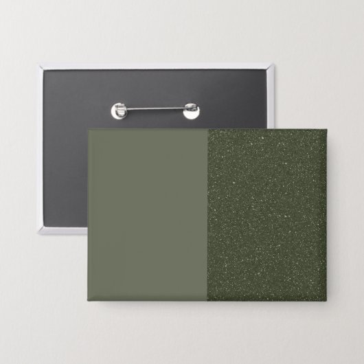 Aangepaste Moss Groene Naam Tag Button (Voorkant / Achterkant)