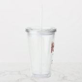 Aangepaste MOT-meester van de bedrijfsgeneeskunde Acryl Drinkbeker (Rechts)
