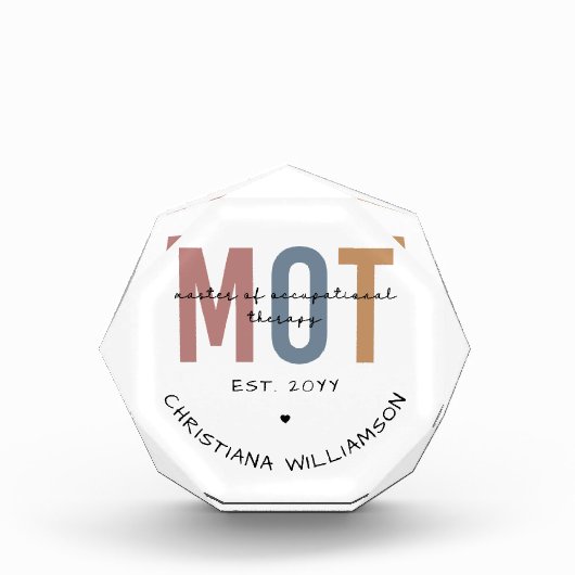 Aangepaste MOT-meester van de bedrijfsgeneeskunde Fotoblokken (Voorkant)