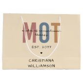 Aangepaste MOT-meester van de bedrijfsgeneeskunde Groot Cadeauzakje (Achterkant)