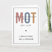 Aangepaste MOT-meester van de bedrijfsgeneeskunde Kaart (Voorkant)