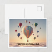 Aangepaste motivatie citaten postkaart (Voorkant / Achterkant)