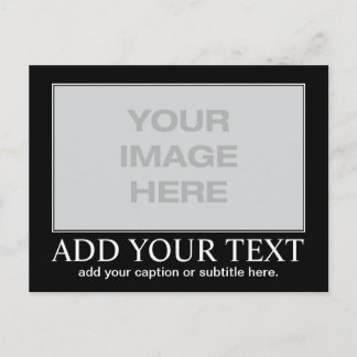 Aangepaste Motivatie / Demotivationele Briefkaart