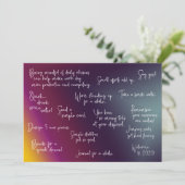 Aangepaste motivatie kaart (Staand voorkant)