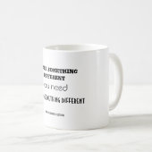 Aangepaste Motivatie koffie-Mok Koffiemok (Voorkant rechts)