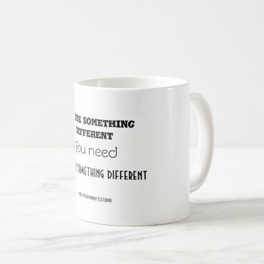 Aangepaste Motivatie koffie-Mok Koffiemok (Voorkant rechts)