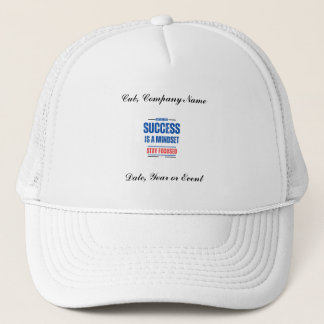 Aangepaste motivatie Pet-succes mindset focus Trucker Pet