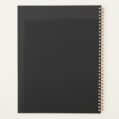Aangepaste Motiverende Citat Canvas Tegels Planner (Achterkant)