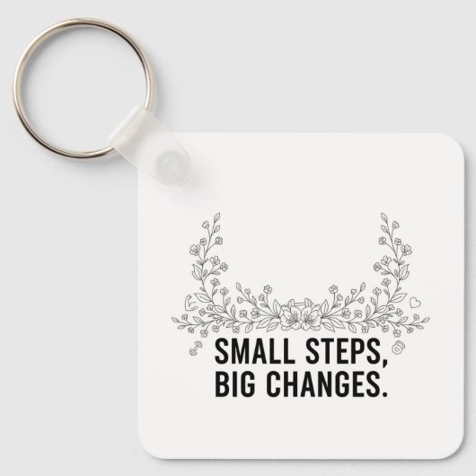 Aangepaste Motiverende Sleutelhanger (Voorkant)