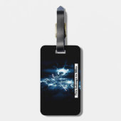 Aangepaste Motocross Bagagelabel (Achterkant verticaal)