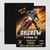 Aangepaste Motocross Dirt Motorfiets moderne Verja Kaart (Voorkant / Achterkant)
