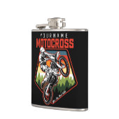 Aangepaste Motocross-racebesturing met vuil spoor Heupfles (Links)