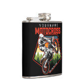 Aangepaste Motocross-racebesturing met vuil spoor Heupfles (Rechts)