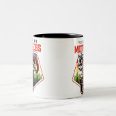Aangepaste Motocross-racebesturing met vuil spoor Tweekleurige Koffiemok (Center)