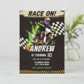 Aangepaste Motorcross Dirt Motorfiets voor de verj Kaart (Staand voorkant)