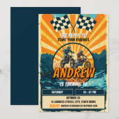 Aangepaste Motorcross Racing Dirt Motorfiets Verja Kaart (Voorkant / Achterkant)