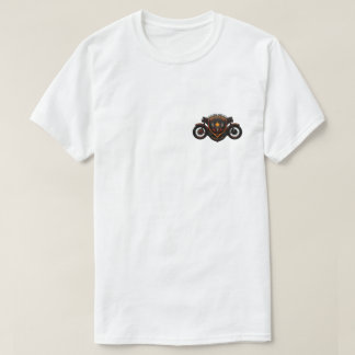 Aangepaste Motorcycle Club Logo Design T-shirt