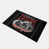 Aangepaste motorfiets Big Bad Bike Biker Garage Deurmat (Schuin)