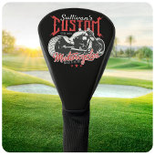 Aangepaste motorfiets Big Bad Bike Biker Garage Golfheadcover