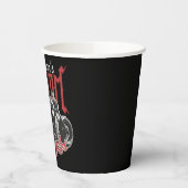 Aangepaste motorfiets Big Bad Bike Biker Garage Papieren Bekers (Links)