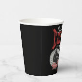 Aangepaste motorfiets Big Bad Bike Biker Garage Papieren Bekers (Rechts)