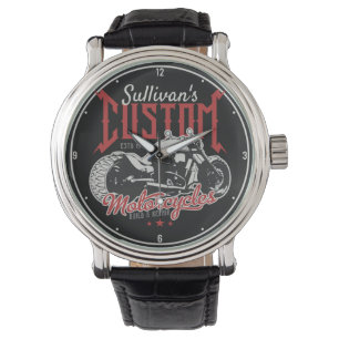 Aangepaste motorfiets Big Boy Bike Biker Garage Horloge