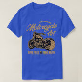 AANGEPASTE MOTORFIETS KUNST T-SHIRT (Design voorkant)