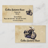 Aangepaste Motorfiets Reparatie Verkoop Onderdelen Visitekaartje (Voorkant / Achterkant)