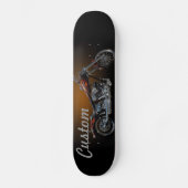 Aangepaste motorfiets skateboard (Voorkant)