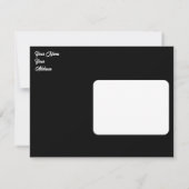 Aangepaste motorfiets Sla de datum op Aankondiging (Achterkant)