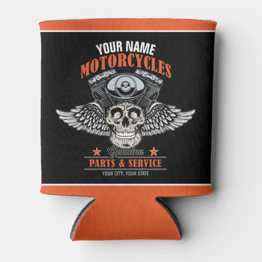 Aangepaste motorfiets van motorfiets met motorfiet blikjeskoeler (Voorkant)