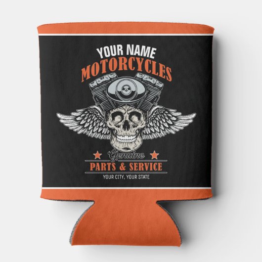 Aangepaste motorfiets van motorfiets met motorfiet blikjeskoeler (Achterkant)